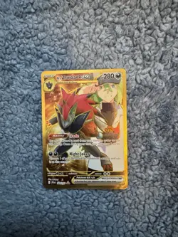 N’s Zoroark ex 189/159 Pokemon TCG Journey Together Hyper Rare Gold NM/M - Image 1