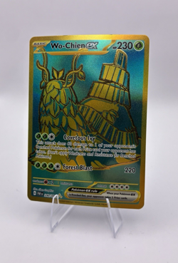 Wo-Chien EX, Pokemon Lightly Played, Paldean Fates, Hyper Rare, 240/91 - Image 1