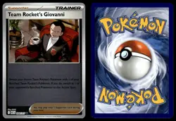 Team Rocket's Giovanni 204/217 ME: Ascended Heroes Pokemon Reverse Holo NM/M - Image 3
