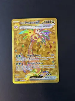 Alolan Exeggutor ex 248/191 Gold Secret Rare – Pokemon NM Hyper Rare - Image 1
