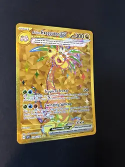 Alolan Exeggutor ex 248/191 Gold Secret Rare – Pokemon NM Hyper Rare - Image 3