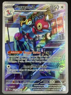 Porygon-Z 214/182 Illustration Rare Paradox Rift Pokemon - Image 1