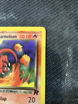 Pokemon Dark Charmeleon Team Rocket 32/82 Uncommon LP WotC TCG - Image 3