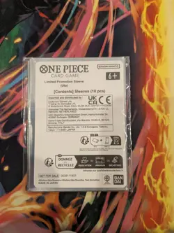 One Piece Card Game TCG Trading Venue UTA OFFICIAL Card Sleeves 10PCs - Image 4