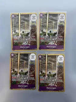 One Piece Mamaragan OP15-078 SR Foil Playset (x4) Adventure on Kami's Island - Image 1