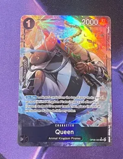 One Piece TCG: Two Legends OP08-080 Queen (Alternate Art / Parallel) - M/NM - Image 1