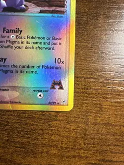 Team Magma's Zangoose 23/95 Team Magma vs Team Aqua Reverse Holo Pokemon Card MP - Image 4