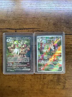 Gardevoir ex & Kirlia Secret Rare Holo Pokemon TCG Cards SV1V Set Lot - Image 1