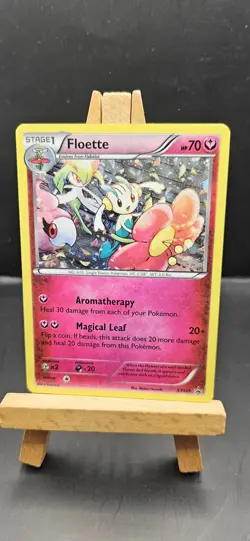Pokemon Floette XY139 Black Star Promo Holo Trading Card - Image 1