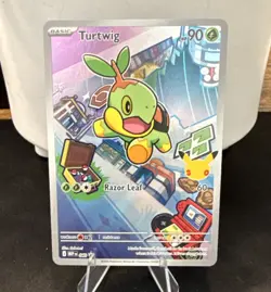 Pokemon Turtwig Holo Basic Card #040 Promo Card - Image 1