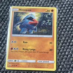 Pokemon TCG Nosepass Guardians Rising 69/145 Reverse Holo + Non Holo Cards LP. - Image 5