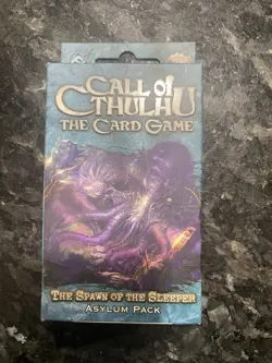 FFG Call of Cthulhu LC Asylum Pack #1 - The Spawn of the Sleeper Missing 1 Card - Image 1