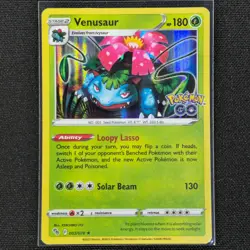 Venusaur - 003/078 - Holo - Pokemon Go - Pokemon Card - NM/M - Image 1