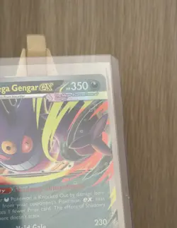 Mega Gengar EX 056/094 Phantasmal Flames Holo 2025 Pokemon TCG - Image 3
