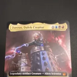 Davros, Dalek Creator; Magic: The Gathering; Doctor Who - Extended Art - Image 3