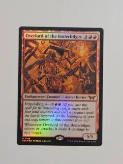 Overlord of the Boilerbilges Foil M Duskmourn: House of Horror 0146 LP - Image 1