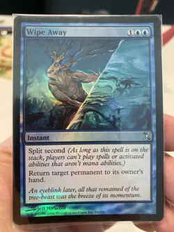 Foil Wipe Away Time Spiral Magic the Gathering mtg x1 - Image 1