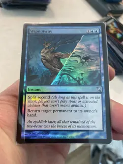 Foil Wipe Away Time Spiral Magic the Gathering mtg x1 - Image 2