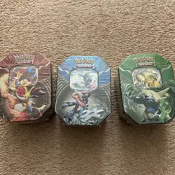 Pokemon TCG Kalos Power Tin Chesnaught-EX 2014 Factory Sealed Vintage - Image 1