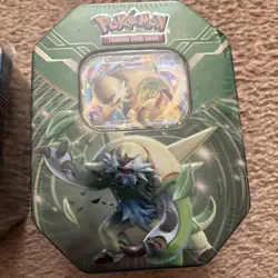 Pokemon TCG Kalos Power Tin Chesnaught-EX 2014 Factory Sealed Vintage - Image 4