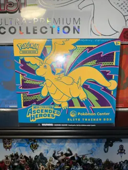 ✅✅ Ascended Heroes Pokemon Center Exclusive Elite Trainer Box ETB SMALL TEAR ✅✅ - Image 1