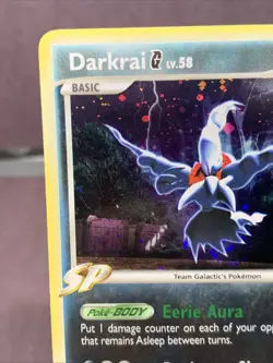 Pokemon TCG Darkrai G Lv.58 Rising Rivals 3/111 Holo Rare 2009 - Image 2