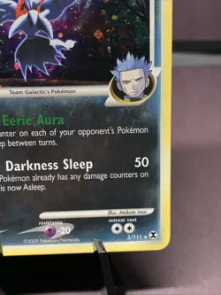 Pokemon TCG Darkrai G Lv.58 Rising Rivals 3/111 Holo Rare 2009 - Image 4