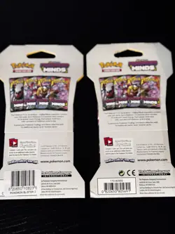 Pokemon Sun And Moon Unified Minds Sleeved Pack Lot Of 2 Booster - Image 2