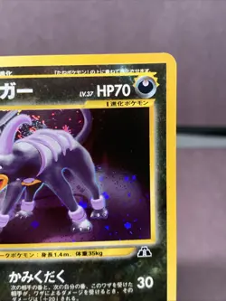 Pokemon TCG Japanese Houndoom No.229 Holo Rare Neo Discovery 2000 WOTC Era VTG - Image 3