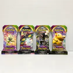 4x Sealed Pokemon Vivid Voltage Sleeved Booster Pack Art Set - Sealed - Image 1