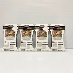 4x Sealed Pokemon Vivid Voltage Sleeved Booster Pack Art Set - Sealed - Image 2