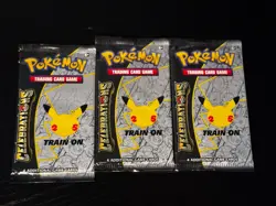 Pokemon Celebrations Sealed Booster Pack Lot Of 3 - Image 1