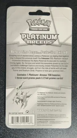 SEALED Pokemon TCG: Platinum - Arceus Blister Pack (Happiny & Lopunny) - Image 2
