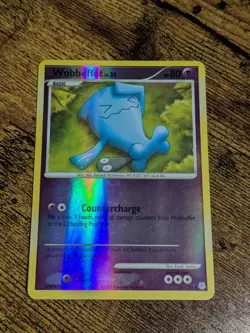 Pokemon Wobbuffet 41/130 Reverse Holo Diamond and Pearl LP - Image 1