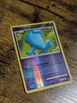 Pokemon Wobbuffet 41/130 Reverse Holo Diamond and Pearl LP - Image 2