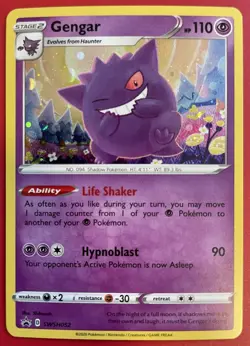 Pokemon Gengar SWSH052 - Sword & Shield Promo (Pack Fresh) - Image 3