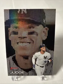 2025 Bowman's Best Aaron Judge Pixel Portraits - #23 Yankees - Image 1