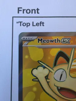 Meowth EX 107/088 Pokemon TCG Perfect Order - Image 3