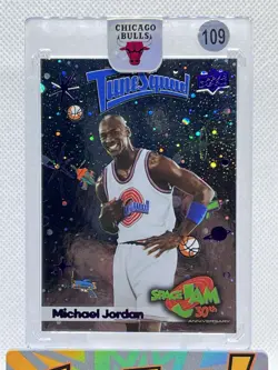 Michael Jordan Tune Squad Upper Deck Holo Refractor Space Jam💎✈🔥🔥🔥 - Image 1