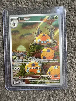 Pokemon TCG Dottler Paradox Rift 184/182 Holo Illustration Rare - Image 1
