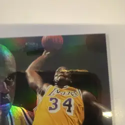 Flair Showcase Shaquille O'Neal #7 Lakers 1997-98 Showstopper Row 2 Holo CLEAN! - Image 4