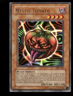 Mystic Tomato MRL-094 Rare Magic Ruler Yu-Gi-Oh Lightly Played - Image 1