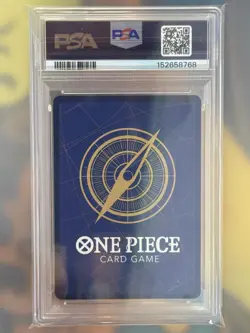 2024 One Piece Franky Op07-107 Alternate Alt Art #107 PSA 10 - Image 2