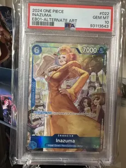 PSA 10 One Piece Inazuma EB01-022 Alt Art - Image 1