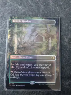 Temple Garden 0351 (Borderless) Lorwyn Eclipsed Foil NM - Image 1
