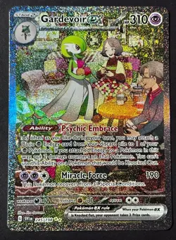 Pokemon TCG Gardevoir EX Holo Card 245/198 Scarlet Violet Base Set - Image 1