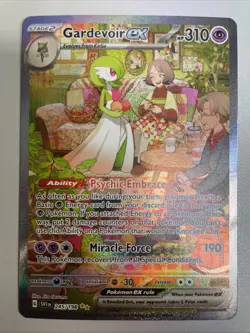 Pokemon TCG Gardevoir EX Holo Card 245/198 Scarlet Violet Base Set - Image 1