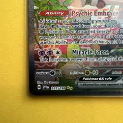 Pokemon Gardevoir EX Full Art TCG Card Scarlet and Violet Base, 245/198 - Image 4