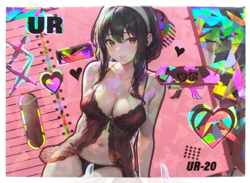 Yor UR - Spy x Family - Goddess Story Anime Waifu Trading Card - Image 1