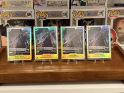 One Piece CCG Gecko Moria 4x Card Playset OP14-104 SR - English - Image 1